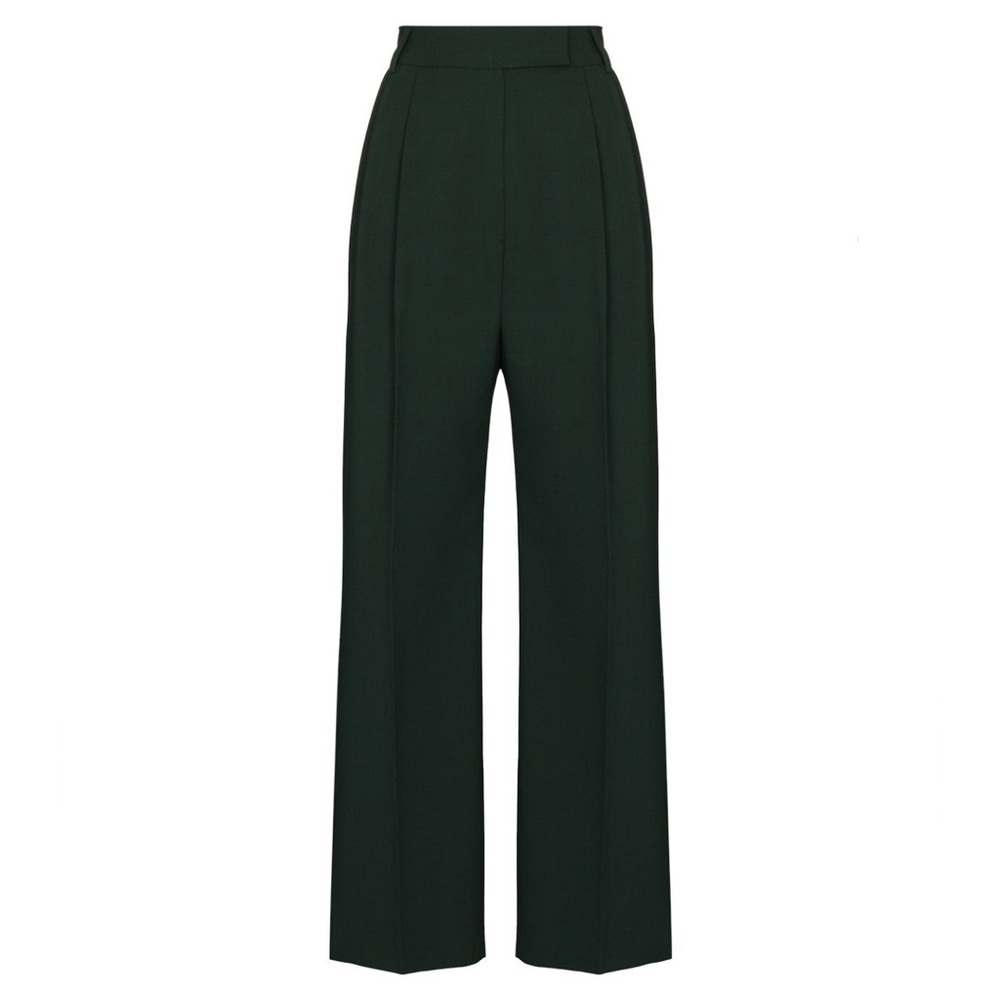 THE FRANKIE SHOP Bea Suit Pants - Forest Green